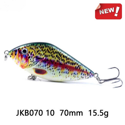 ZWICKE 14,5/45G Slow Sinking Jerkbait Fishing Lure Slider Swim Action Hard Body Jerk Bait for Pike Musky Fishing Fishing Tackle