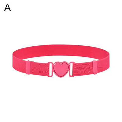 Bērnu elastīgās jostas Meiteņu elastīgās jostasvietas josta Regulējama sirds josta Vienota josta pusaudžiem Bērniem Meiteņu kleitas Josta