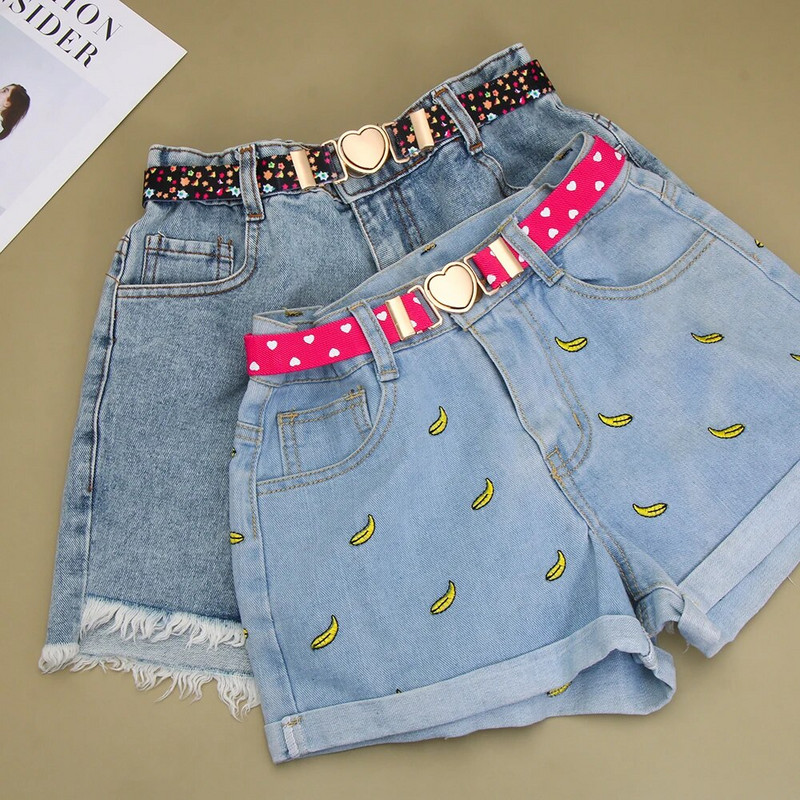 Laste elastsed vööd Tüdrukutele veniv vöökoht Reguleeritav südamevöö Ühtlane vöö teismelistele lastele tüdrukutele kleitide vöö