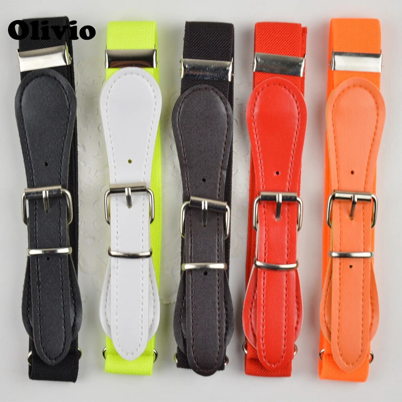 mood laste kommivöö tüdrukute/poiste elastne vöörihm laste PU-nahast kvaliteetne valge punane hall rihmarihmad