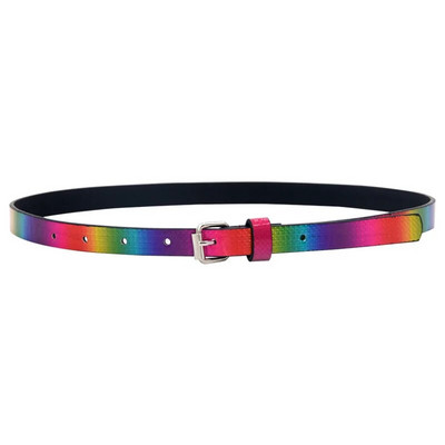 Cureaua pentru copii Băieți Fete Curele ajustabile din piele Pu Copii Iubesc Inima cu ochi Cureaua în talie Curele cu cataramă pătrată Curele colorate