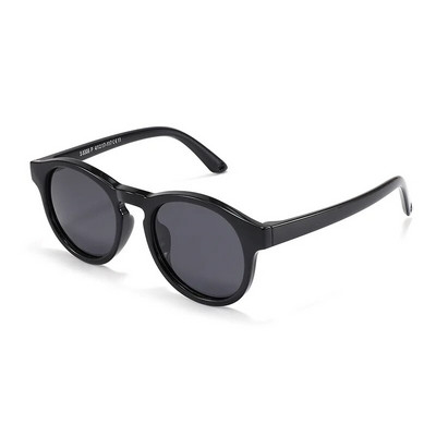 WarBlade Ochelari de soare polarizați, rotunzi, mici, ochelari de soare din silicon, flexibili, de siguranță pentru copii, 0-3 ani, băieți, fete, ochelari pentru bebeluși UV400