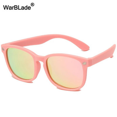 WarBlade Noi ochelari de soare polarizați pentru copii TR90 Ochelari de soare din silicon pentru băieți și fete Ochelari de soare pentru copii în aer liber Ochelari de protecție UV400