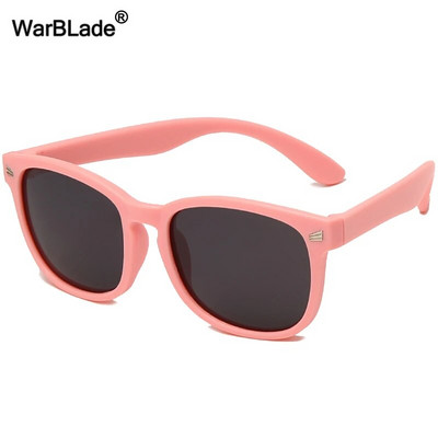 WarBlade Noi ochelari de soare polarizați pentru copii TR90 Ochelari de soare din silicon pentru băieți și fete Ochelari de soare pentru copii în aer liber Ochelari de protecție UV400