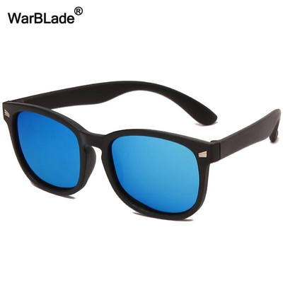 WarBlade Noi ochelari de soare polarizați pentru copii TR90 Ochelari de soare din silicon pentru băieți și fete Ochelari de soare pentru copii în aer liber Ochelari de protecție UV400