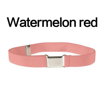 Ρυθμιζόμενη ζώνη για παιδιά Παιδιά Stretch ελαστική καμβά ζώνη μέσης αγόρια κορίτσια Παντελόνια παντελόνια παντελόνια με αγκράφες Ζώνες