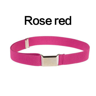 Ρυθμιζόμενη ζώνη για παιδιά Παιδιά Stretch ελαστική καμβά ζώνη μέσης αγόρια κορίτσια Παντελόνια παντελόνια παντελόνια με αγκράφες Ζώνες