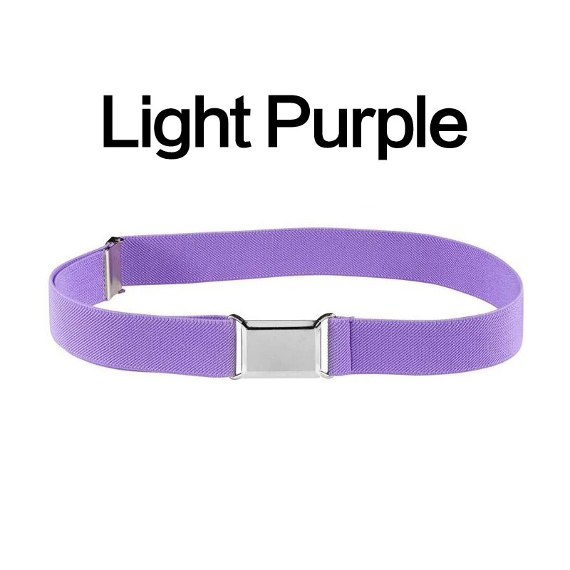 Ρυθμιζόμενη ζώνη για παιδιά Παιδιά Stretch ελαστική καμβά ζώνη μέσης αγόρια κορίτσια Παντελόνια παντελόνια παντελόνια με αγκράφες Ζώνες