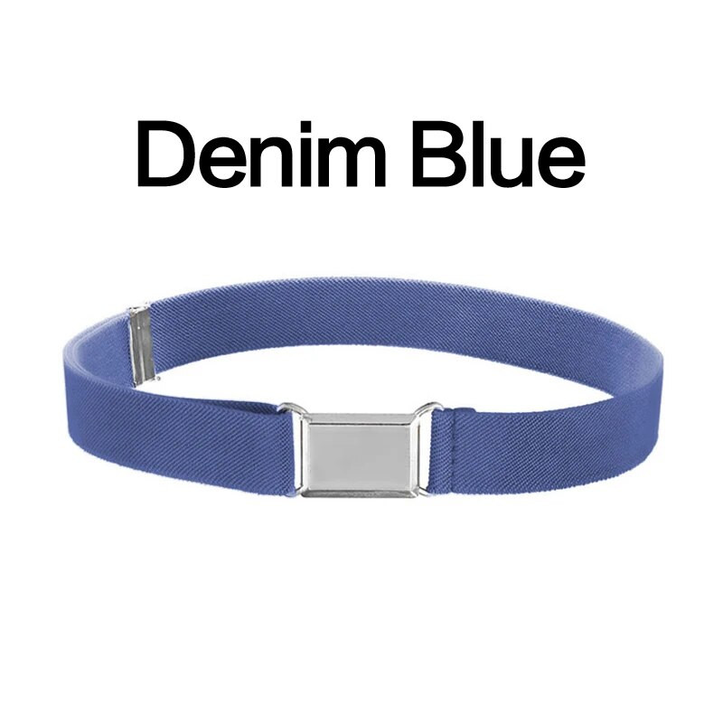 Ρυθμιζόμενη ζώνη για παιδιά Παιδιά Stretch ελαστική καμβά ζώνη μέσης αγόρια κορίτσια Παντελόνια παντελόνια παντελόνια με αγκράφες Ζώνες