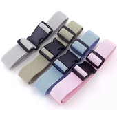 Reguliuojami berniukai mergaičių diržai madingi unisex kelnės diržas drobė vaikams Spalvingi saldainiai Spalvos paaugliams Džinsai Cargo Kelnės Juosmuo