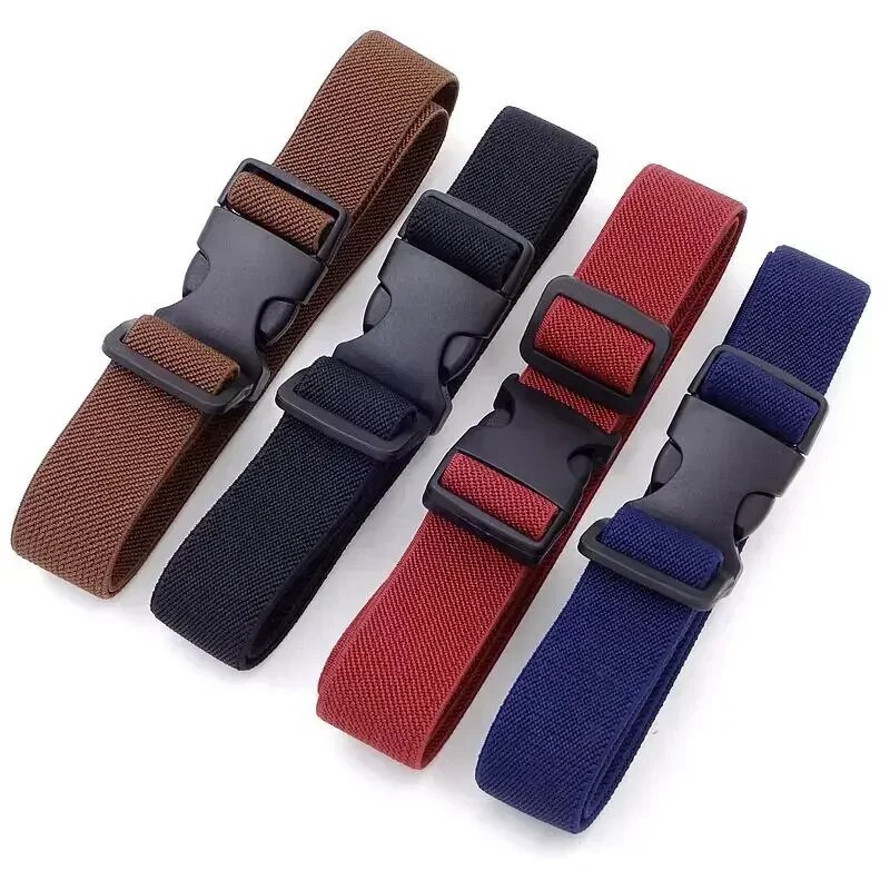 Reguliuojami berniukai mergaičių diržai madingi unisex kelnės diržas drobė vaikams Spalvingi saldainiai Spalvos paaugliams Džinsai Cargo Kelnės Juosmuo