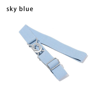 1 tk Moodsad reguleeritavad laste elastsed vööd laiad kommivärvi vöörihmad veniv lõuendivöö teksapükste jaoks püksid lastele vabaaja vööd