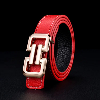 LIJIJIARU jauns luksusa dizaineru bērnu jostas zīmols augstas kvalitātes modes ikdienas džinsi sievietēm ādas josta zēnam/meitenei melna oranža zila