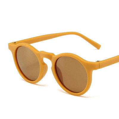 Ochelari de soare rotunzi, rotunzi, rotunzi, vintage, pentru copii, ochelari de soare pentru bebeluși, acrilici, UV400, ochelari de modă pentru copii