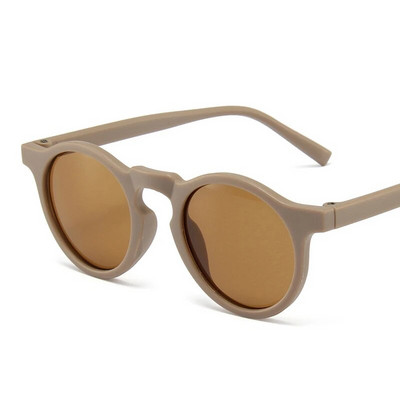 Ochelari de soare rotunzi, rotunzi, rotunzi, vintage, pentru copii, ochelari de soare pentru bebeluși, acrilici, UV400, ochelari de modă pentru copii