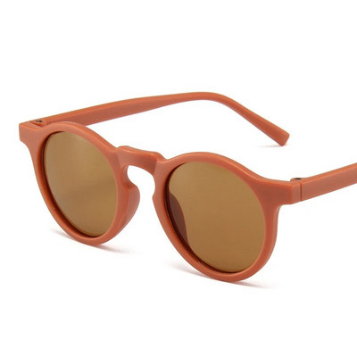 Ochelari de soare rotunzi, rotunzi, rotunzi, vintage, pentru copii, ochelari de soare pentru bebeluși, acrilici, UV400, ochelari de modă pentru copii
