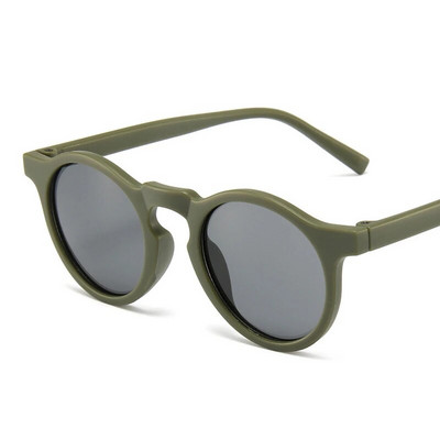 Ochelari de soare rotunzi, rotunzi, rotunzi, vintage, pentru copii, ochelari de soare pentru bebeluși, acrilici, UV400, ochelari de modă pentru copii
