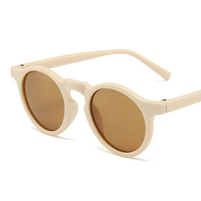 Ochelari de soare rotunzi, rotunzi, rotunzi, vintage, pentru copii, ochelari de soare pentru bebeluși, acrilici, UV400, ochelari de modă pentru copii