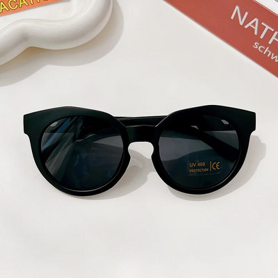 Ochelari de soare rotunzi, rotunzi, rotunzi, vintage, pentru copii, ochelari de soare pentru bebeluși, acrilici, UV400, ochelari de modă pentru copii