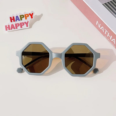 Ochelari de soare rotunzi, rotunzi, rotunzi, vintage, pentru copii, ochelari de soare pentru bebeluși, acrilici, UV400, ochelari de modă pentru copii