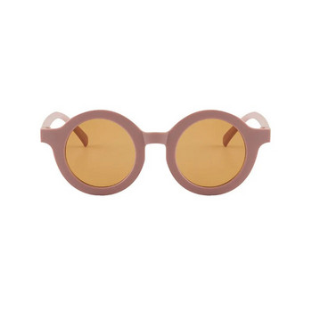 Детски цветни анимационни кръгли слънчеви очила Момчета Момичета Ретро слънчеви очила UV защита Класически детски очила UV400