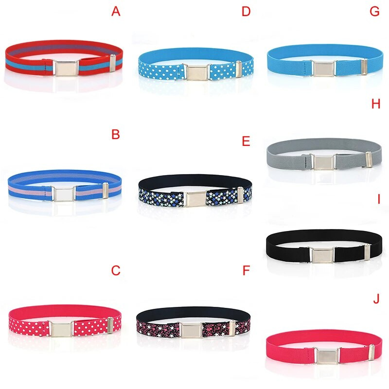 Reguleeritav vöö Lastele veniv elastne lõuendist vöökoht, hõlpsasti lukustav vöö