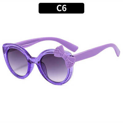 2024 Ochelari de soare încântători cu ochi de pisică pentru copii, ochelari de soare cu bowknot, ochelari de soare pentru copii drăguți, ochelari de vedere pentru fete, băieți, tendințe