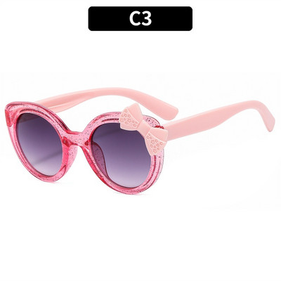 2024 Ochelari de soare încântători cu ochi de pisică pentru copii, ochelari de soare cu bowknot, ochelari de soare pentru copii drăguți, ochelari de vedere pentru fete, băieți, tendințe