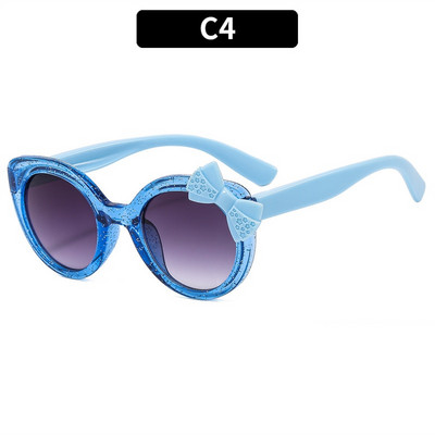 2024 Ochelari de soare încântători cu ochi de pisică pentru copii, ochelari de soare cu bowknot, ochelari de soare pentru copii drăguți, ochelari de vedere pentru fete, băieți, tendințe