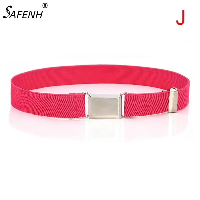 Reguliuojami elastiniai drobiniai diržai berniukams mergaičių dryžuotas tamprus vakarinis diržas vaikams reguliuojamas sagties diržas vaikiškas juosmuo