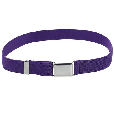 Awaytr Fashion Canvas josta zēniem bērniem sakausējuma sprādzes josta vīriešiem Regulējamas elastīgas bērnu jostas 11 krāsas 77*2,5 cm