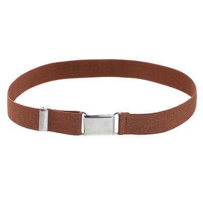 Awaytr Fashion Canvas josta zēniem bērniem sakausējuma sprādzes josta vīriešiem Regulējamas elastīgas bērnu jostas 11 krāsas 77*2,5 cm