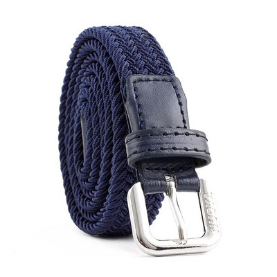 2022 Noua centură casual pentru copii țesută elastică, culoare solidă, pentru bărbați, tricotat, cu cataramă, curea pentru băieți, fete, curele de designer, comerț cu ridicata