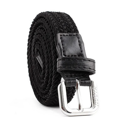 2022 Noua centură casual pentru copii țesută elastică, culoare solidă, pentru bărbați, tricotat, cu cataramă, curea pentru băieți, fete, curele de designer, comerț cu ridicata