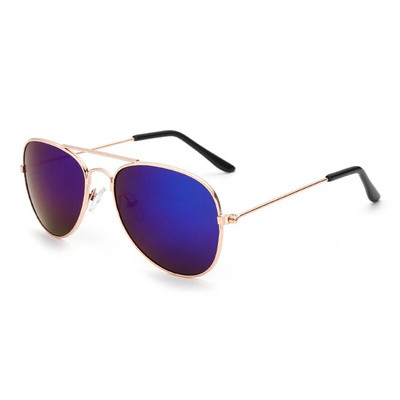 Ochelari de soare noi pentru copii, la modă, colorați, băieți, fete, ochelari de soare reflectorizați pentru copii, UV400, în aer liber, de înaltă definiție.