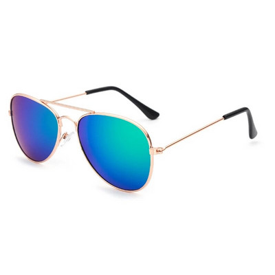 Ochelari de soare noi pentru copii, la modă, colorați, băieți, fete, ochelari de soare reflectorizați pentru copii, UV400, în aer liber, de înaltă definiție.