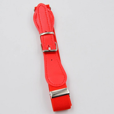 Candy Color 1 Inch Wide Kids Παιδική ελαστική ζώνη μέσης για αγόρια κορίτσια