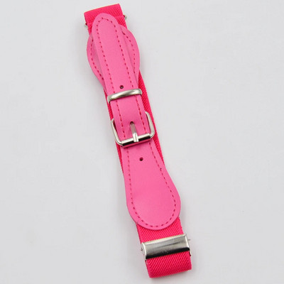 Candy Color 1 Inch Wide Kids Παιδική ελαστική ζώνη μέσης για αγόρια κορίτσια