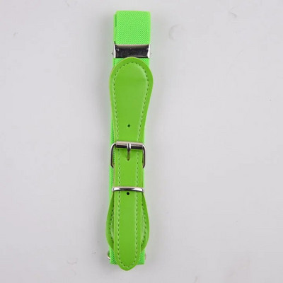 Candy Color 1 Inch Wide Kids Παιδική ελαστική ζώνη μέσης για αγόρια κορίτσια