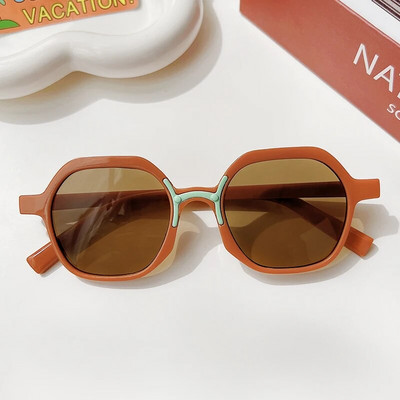 2023 Kids Personality Classic Outdoor Sun Protection Saulesbrilles Zēniem Meitenēm Krāsas Aizsargā Acis Baby UV400 Saulesbrilles Bērniem