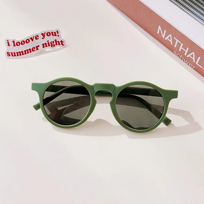 2023 Kids Personality Classic Outdoor Sun Protection Saulesbrilles Zēniem Meitenēm Krāsas Aizsargā Acis Baby UV400 Saulesbrilles Bērniem