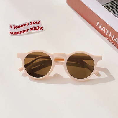 2023 Kids Personality Classic Outdoor Sun Protection Saulesbrilles Zēniem Meitenēm Krāsas Aizsargā Acis Baby UV400 Saulesbrilles Bērniem