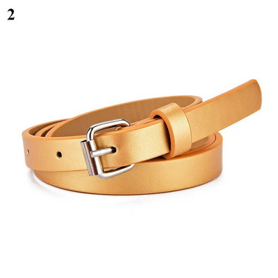 Sakausējuma sprādze Mākslīgās ādas sequins Bērnu jostas Meitenes vienkrāsains Krāsains jostasvieta Mode Jaunas Sieviešu Regulējamas Bērnu jostas