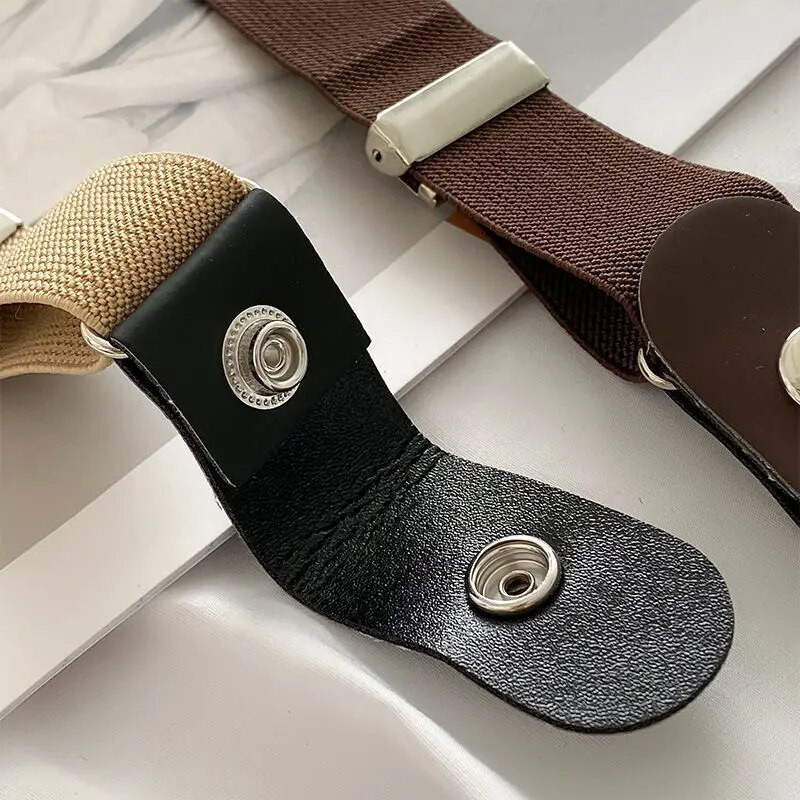 Lihtne rihm ilma pandlata elastsed vööd naistele Stretch riem meeste teksad Cintos pikendatavad lapsed poisid tüdrukud Cinturon Mujer rihm