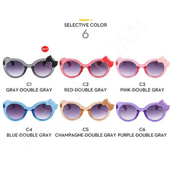 2024 Lovely Cat Eye Παιδικά γυαλιά ηλίου Personality Bowknot Γυαλιά ηλίου Παιδικά Χαριτωμένα μωρά γυαλιά μόδας για κορίτσια Αγόρια γυαλιά