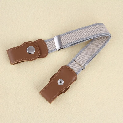 Jauna bērnu josta bērniem bez sprādzēm jostasvietas josta Džinsi dekoratīvi bez sprādzes jostasvietas sievietēm vīriešiem elastīga neredzama josta