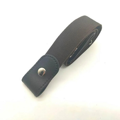 Jauna bērnu josta bērniem bez sprādzēm jostasvietas josta Džinsi dekoratīvi bez sprādzes jostasvietas sievietēm vīriešiem elastīga neredzama josta