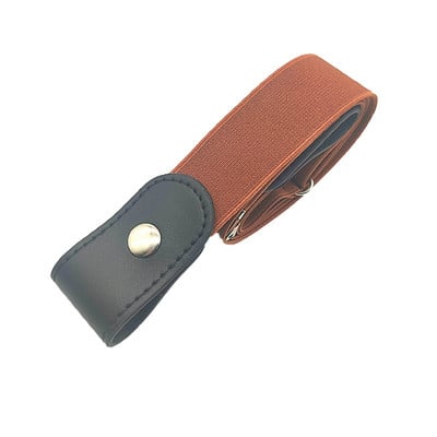 Jauna bērnu josta bērniem bez sprādzēm jostasvietas josta Džinsi dekoratīvi bez sprādzes jostasvietas sievietēm vīriešiem elastīga neredzama josta