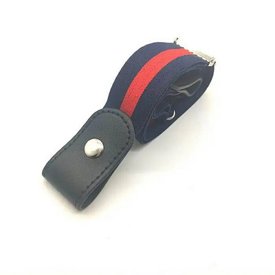 Jauna bērnu josta bērniem bez sprādzēm jostasvietas josta Džinsi dekoratīvi bez sprādzes jostasvietas sievietēm vīriešiem elastīga neredzama josta