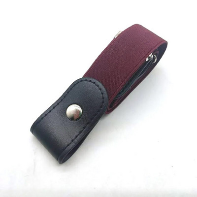 Jauna bērnu josta bērniem bez sprādzēm jostasvietas josta Džinsi dekoratīvi bez sprādzes jostasvietas sievietēm vīriešiem elastīga neredzama josta